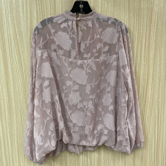 Torrid Pink Textured top size 2X - Picture 6 of 6